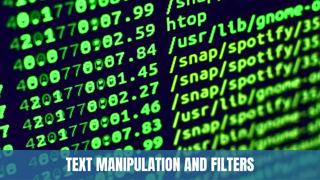 Text Manipulation and Filters: Mastering Grep, Sed, and Awk for ...